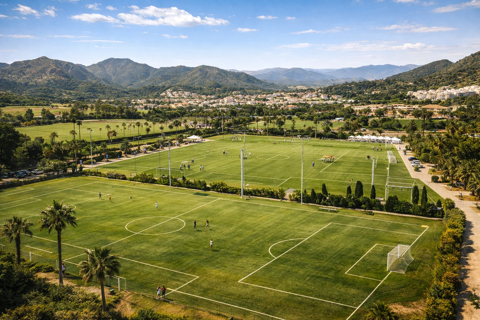 Campos de césped natural